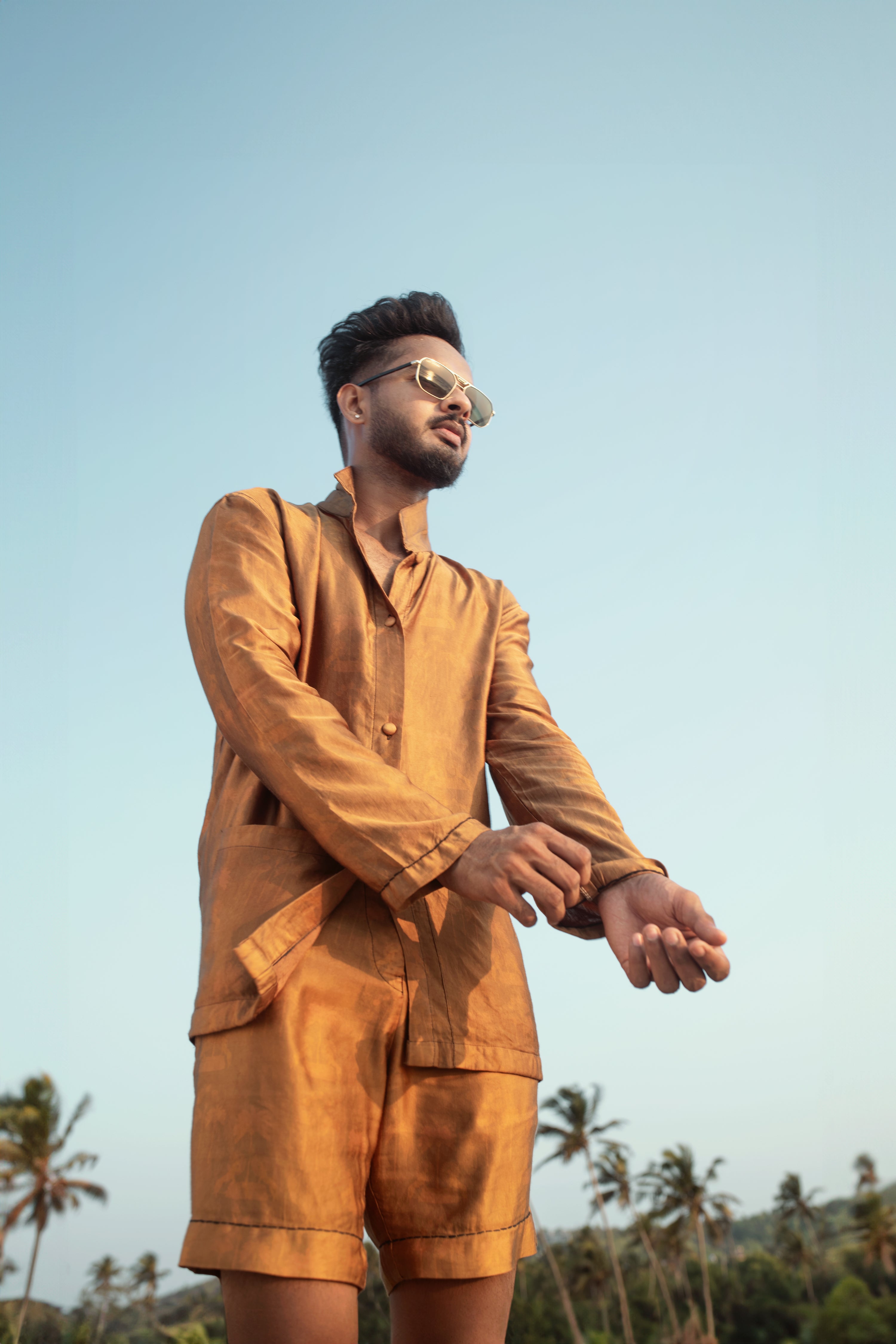 Vortex - Self Print Shorts