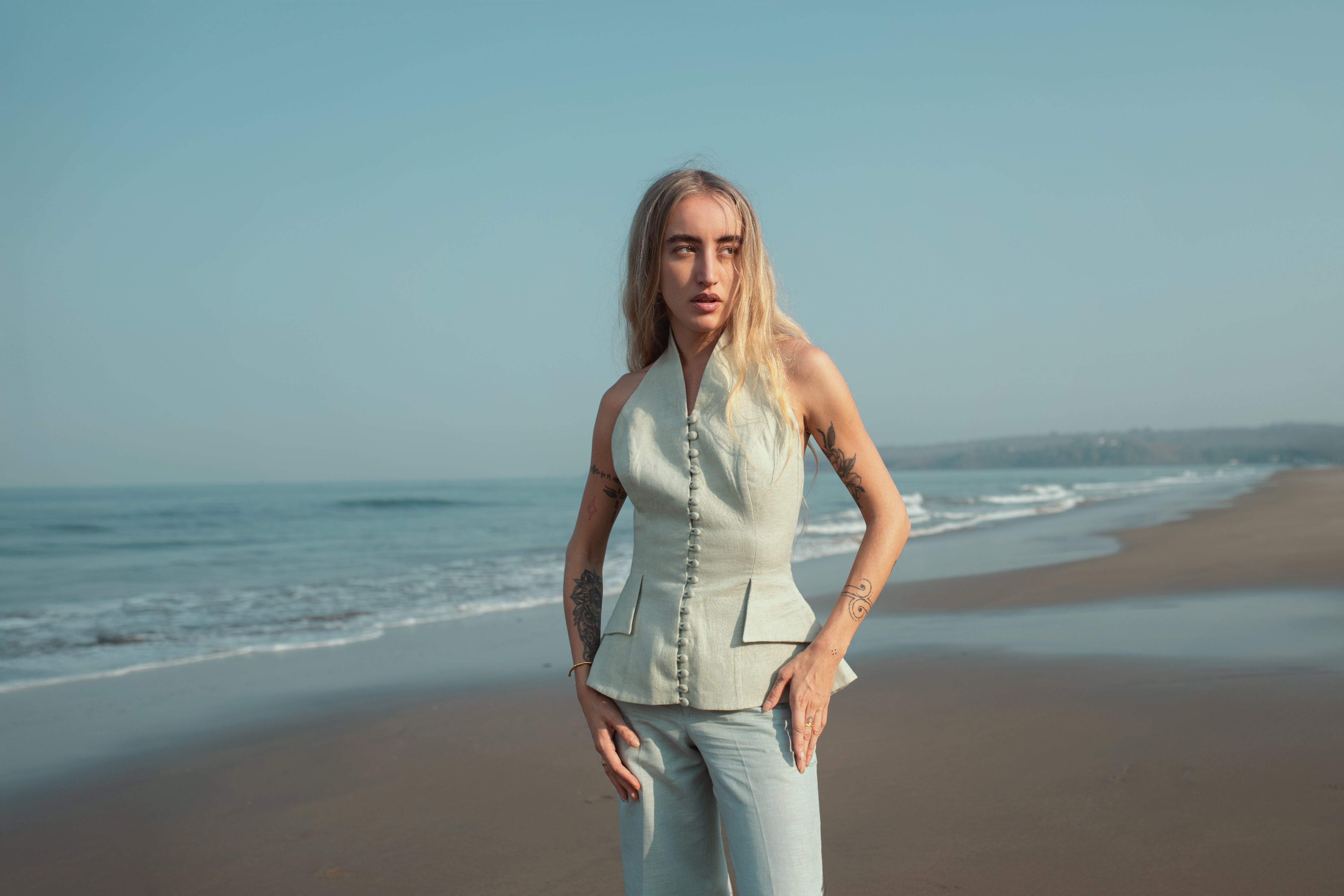 Rosa - Halter Neck Top