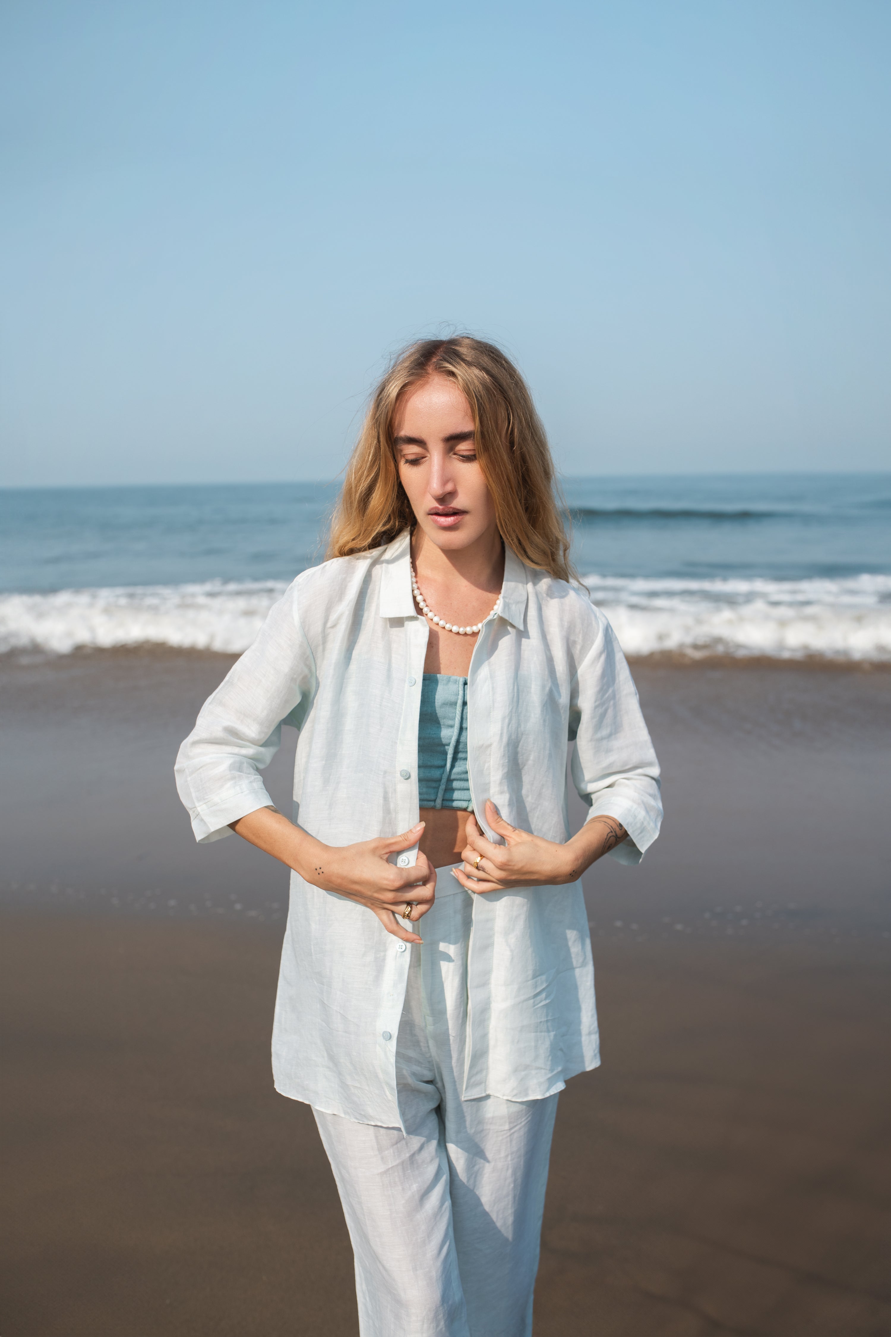 Cifer With Bralette - Monotone Co-ord Set with Bralette