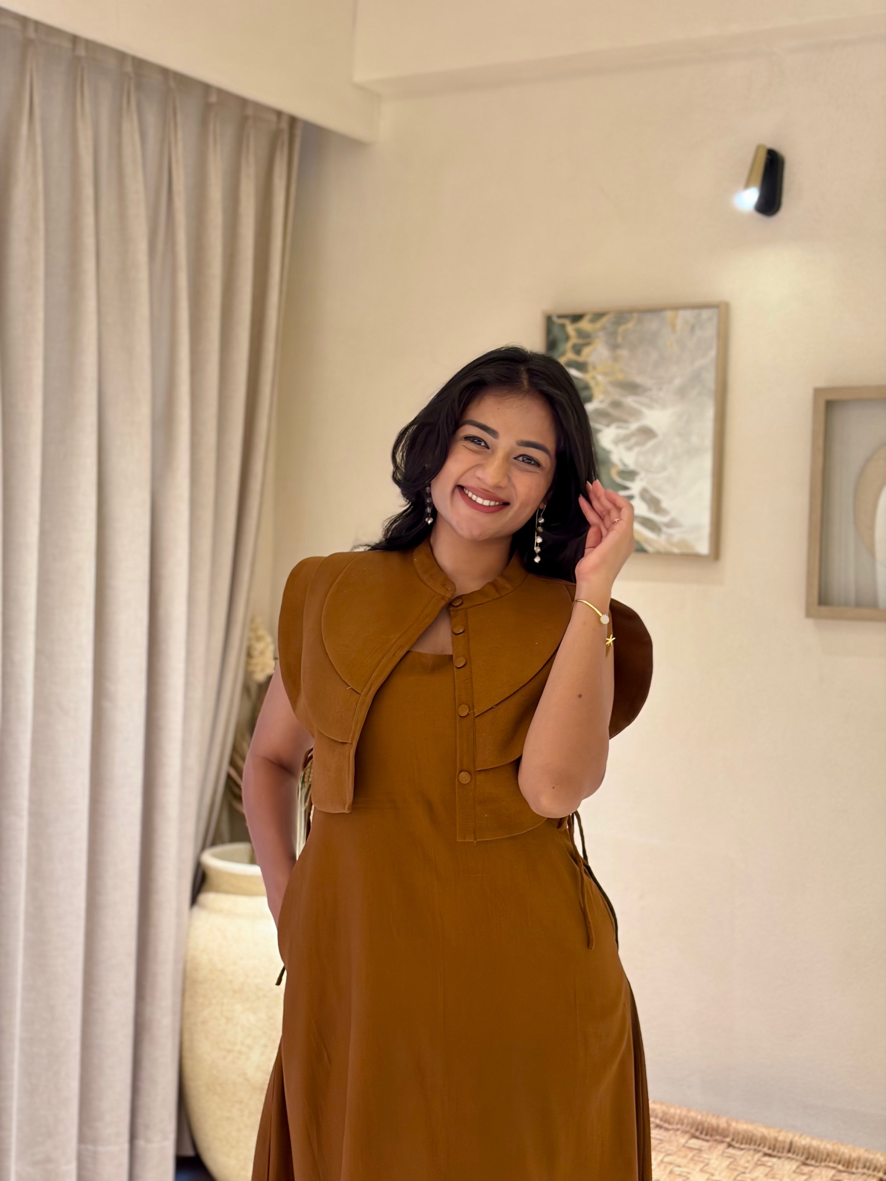 Lunar Vest + Osa Dress