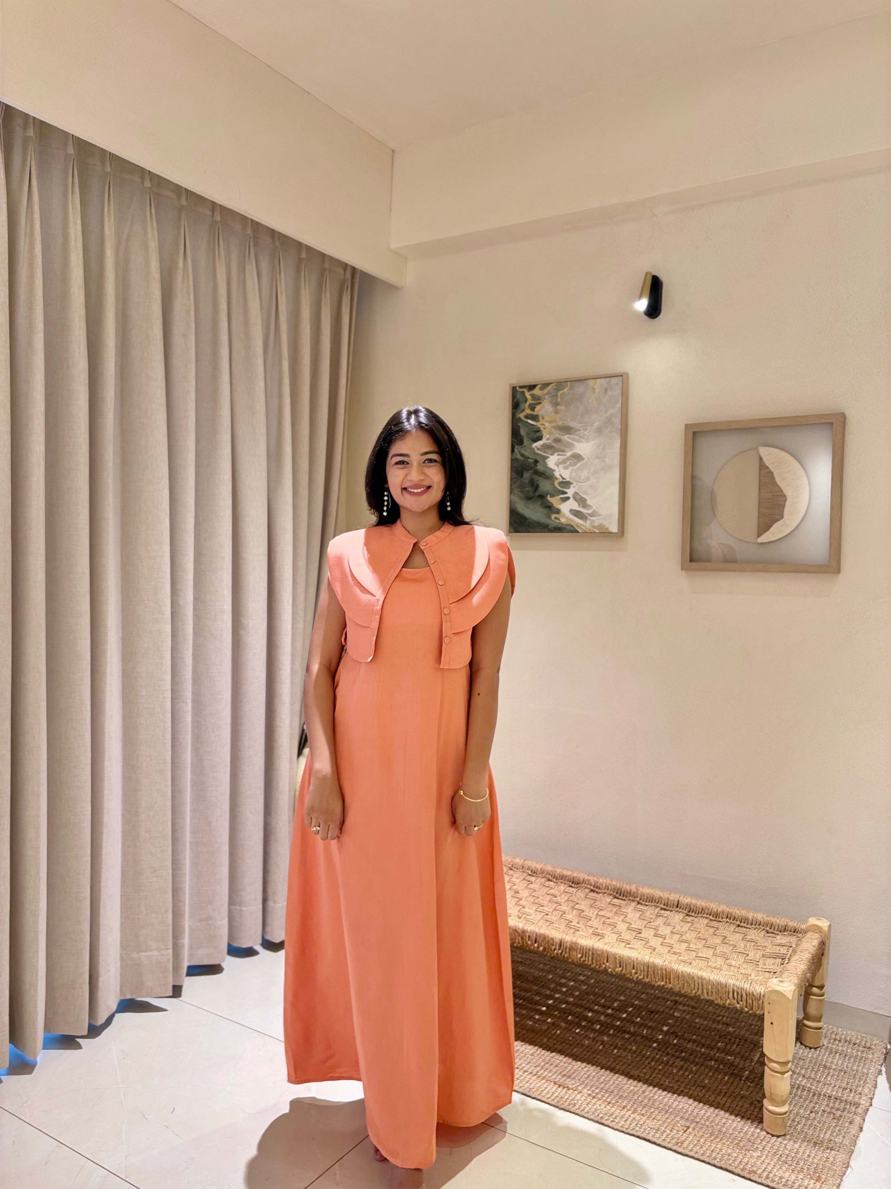 Lunar Vest + Osa Dress