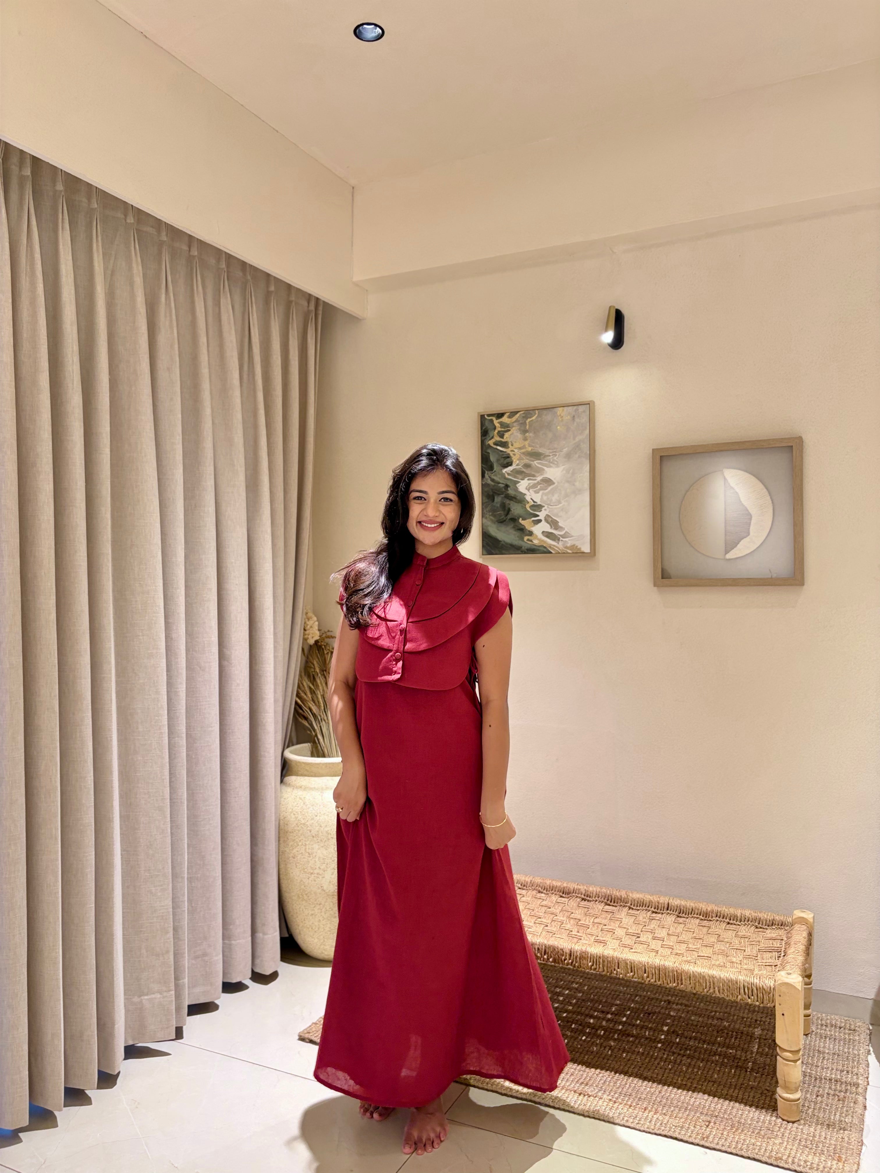 Lunar Vest + Osa Dress