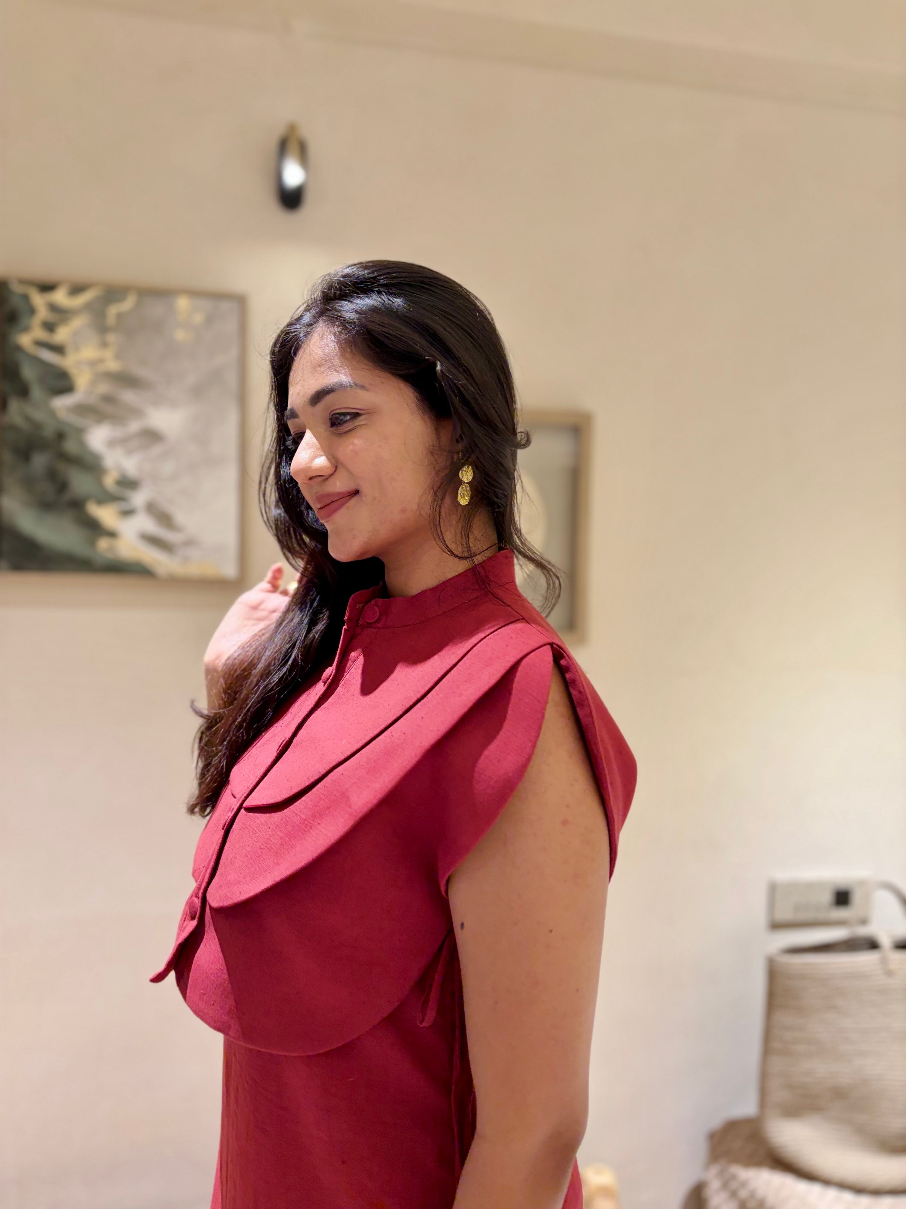 Lunar Vest + Osa Dress