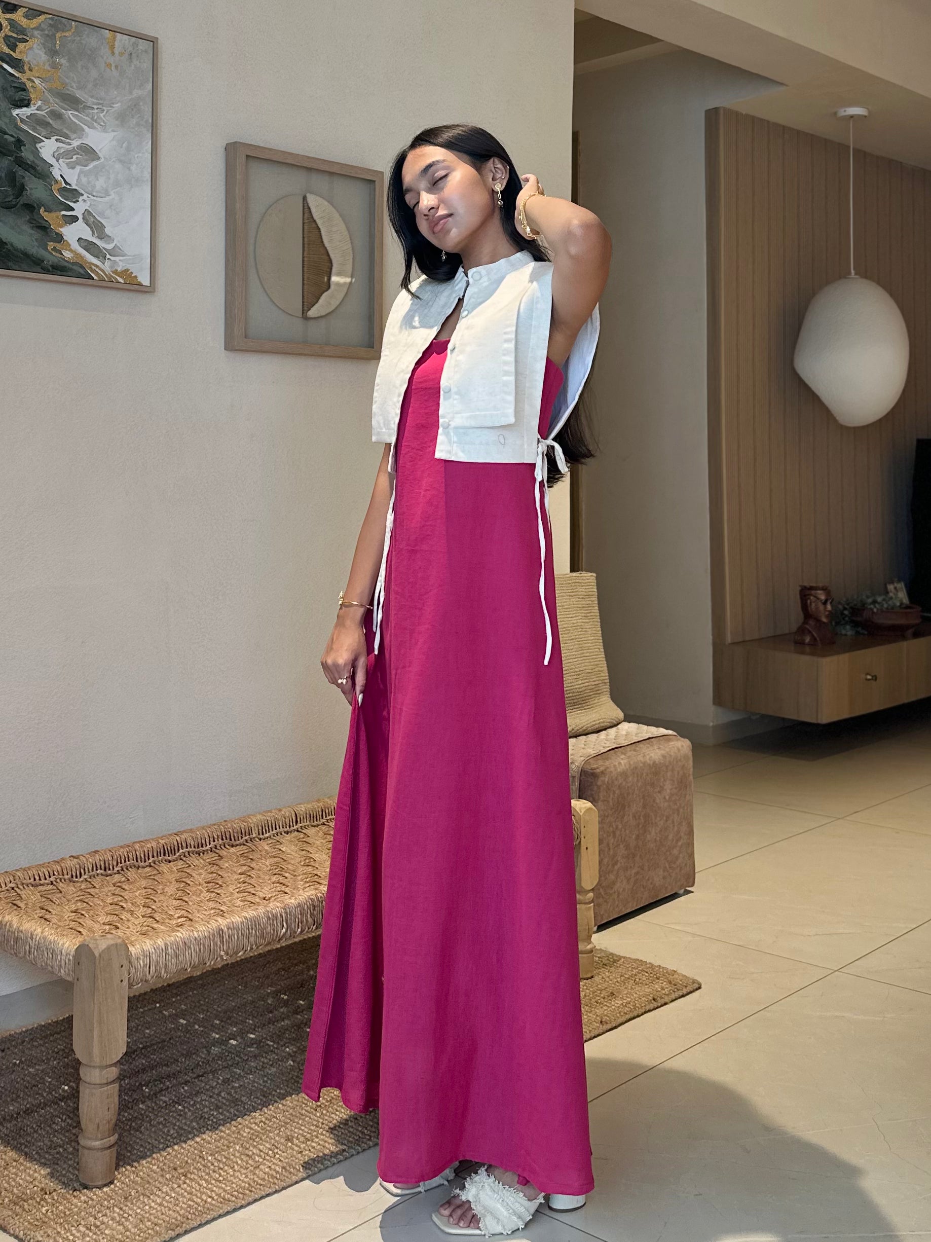 Linea Vest + Osa Dress