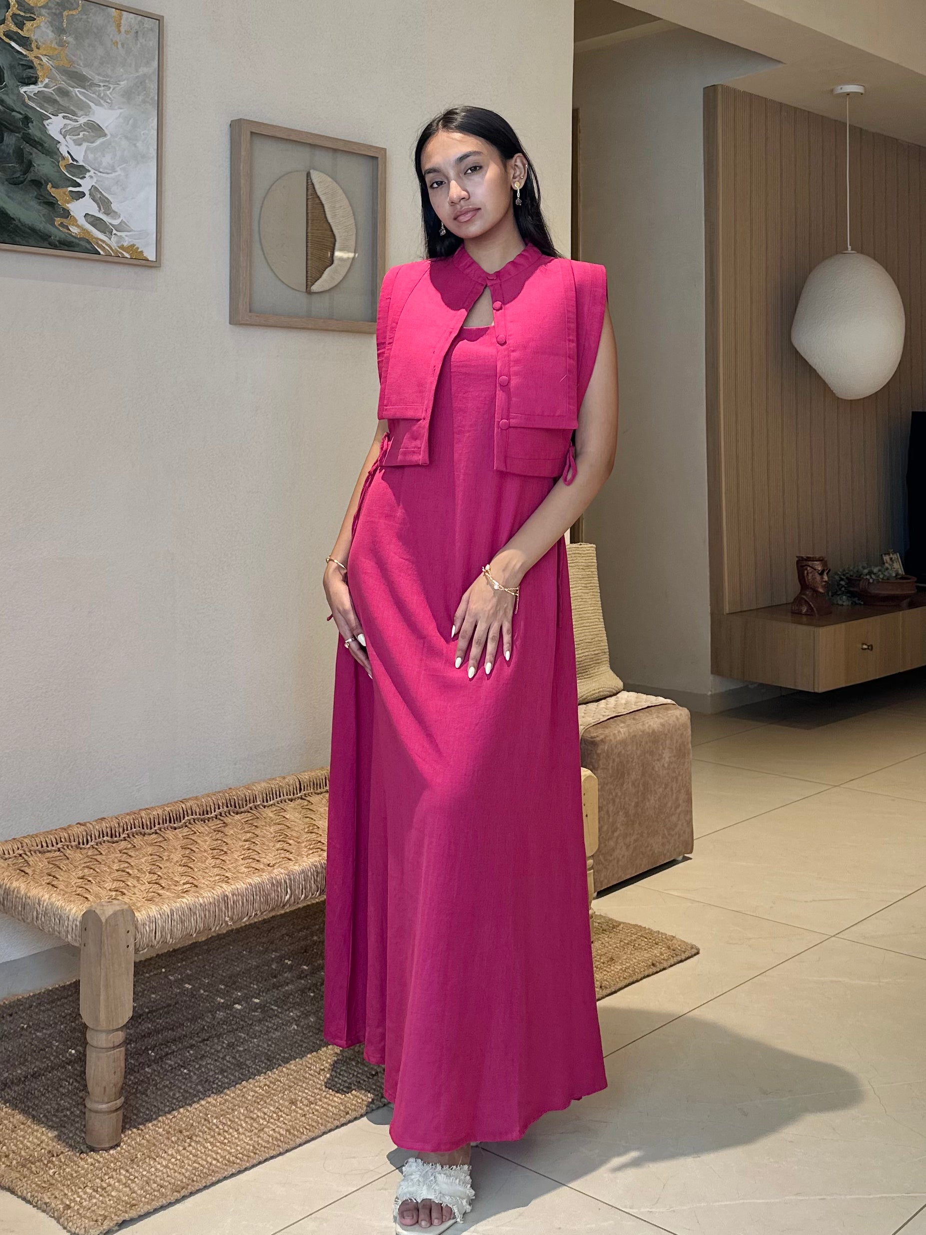 Linea Vest + Osa Dress