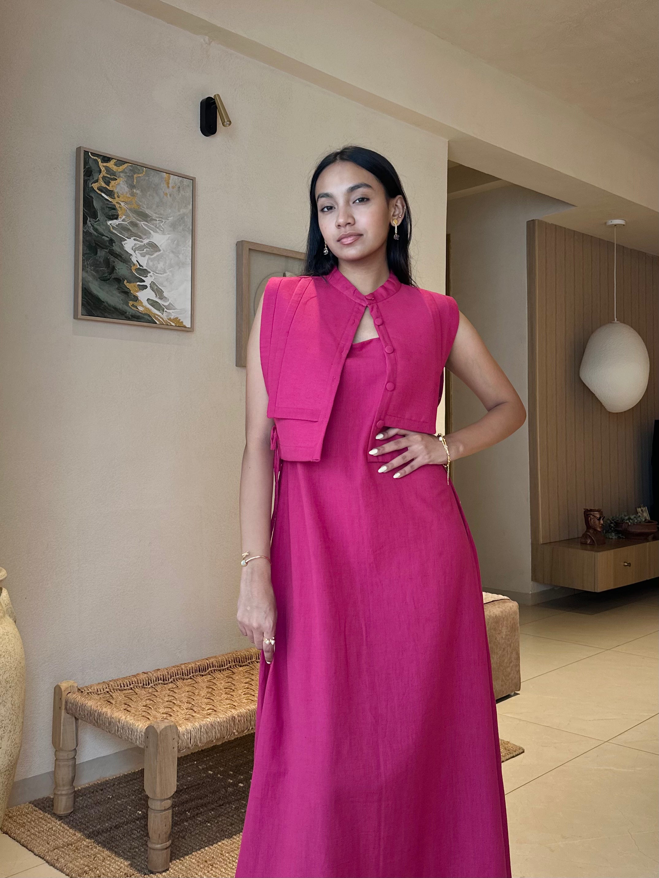 Linea Vest + Osa Dress