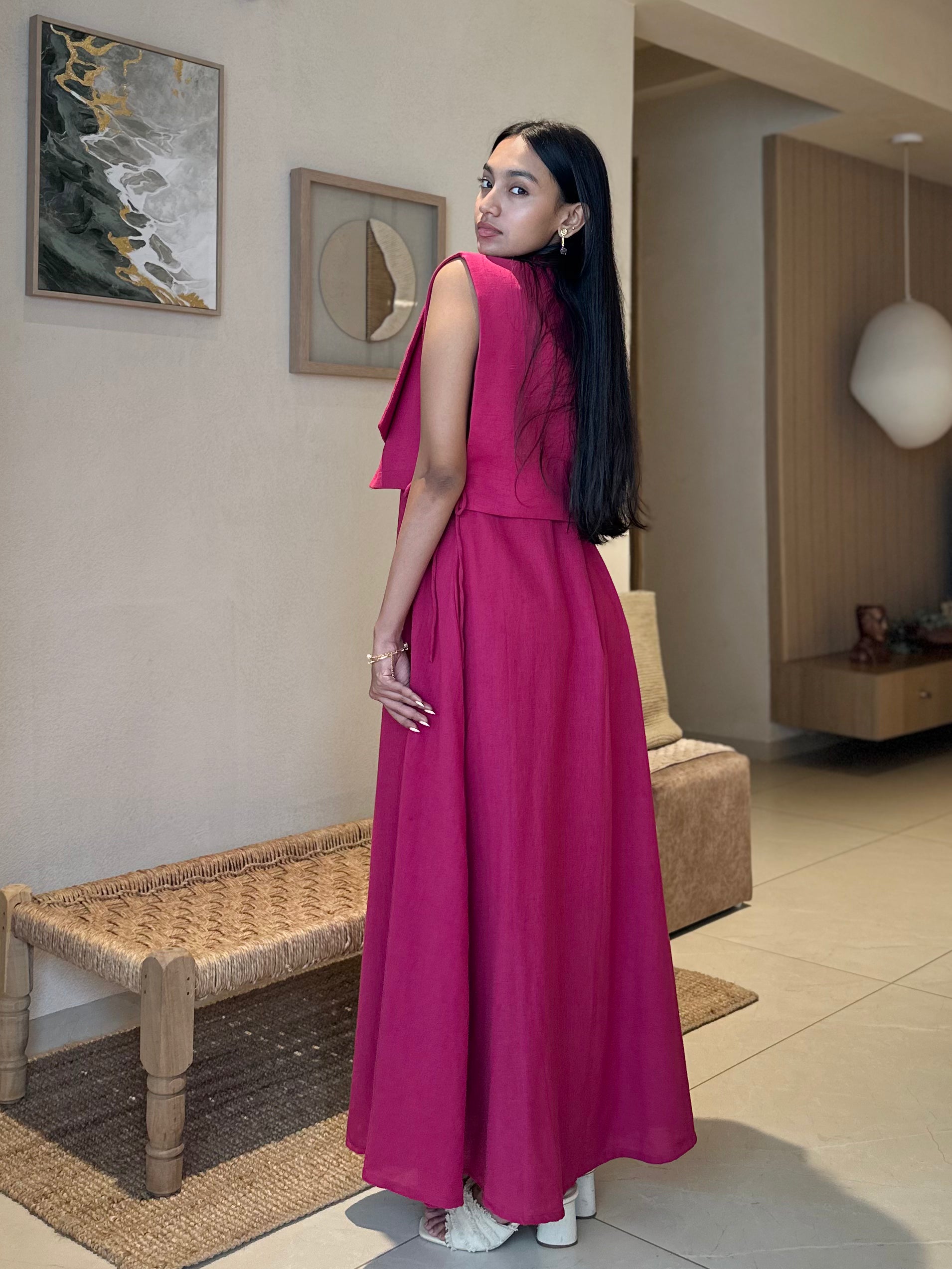 Linea Vest + Osa Dress