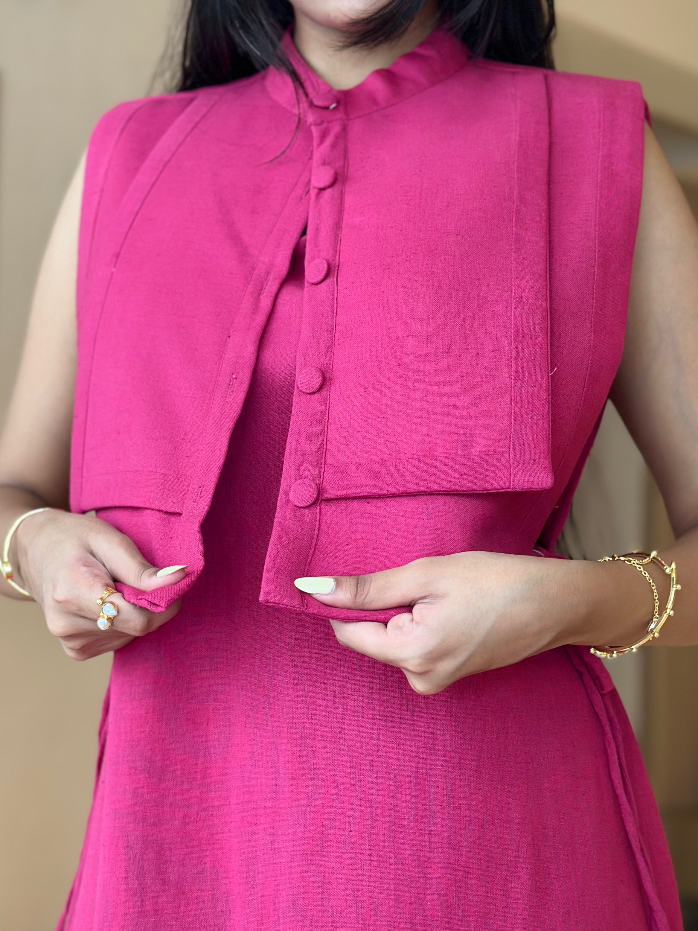 Linea Vest + Osa Dress