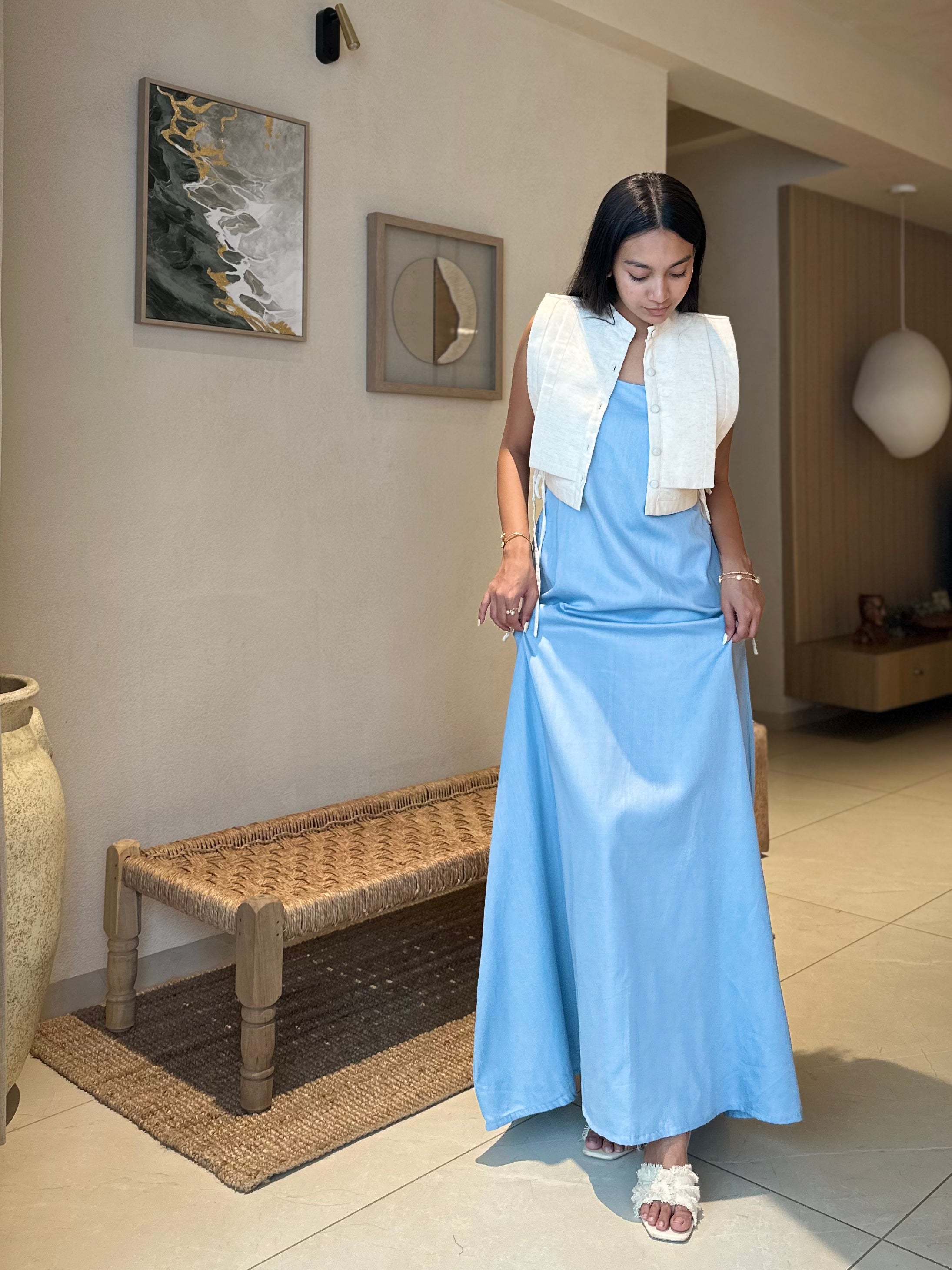 Linea Vest + Osa Dress