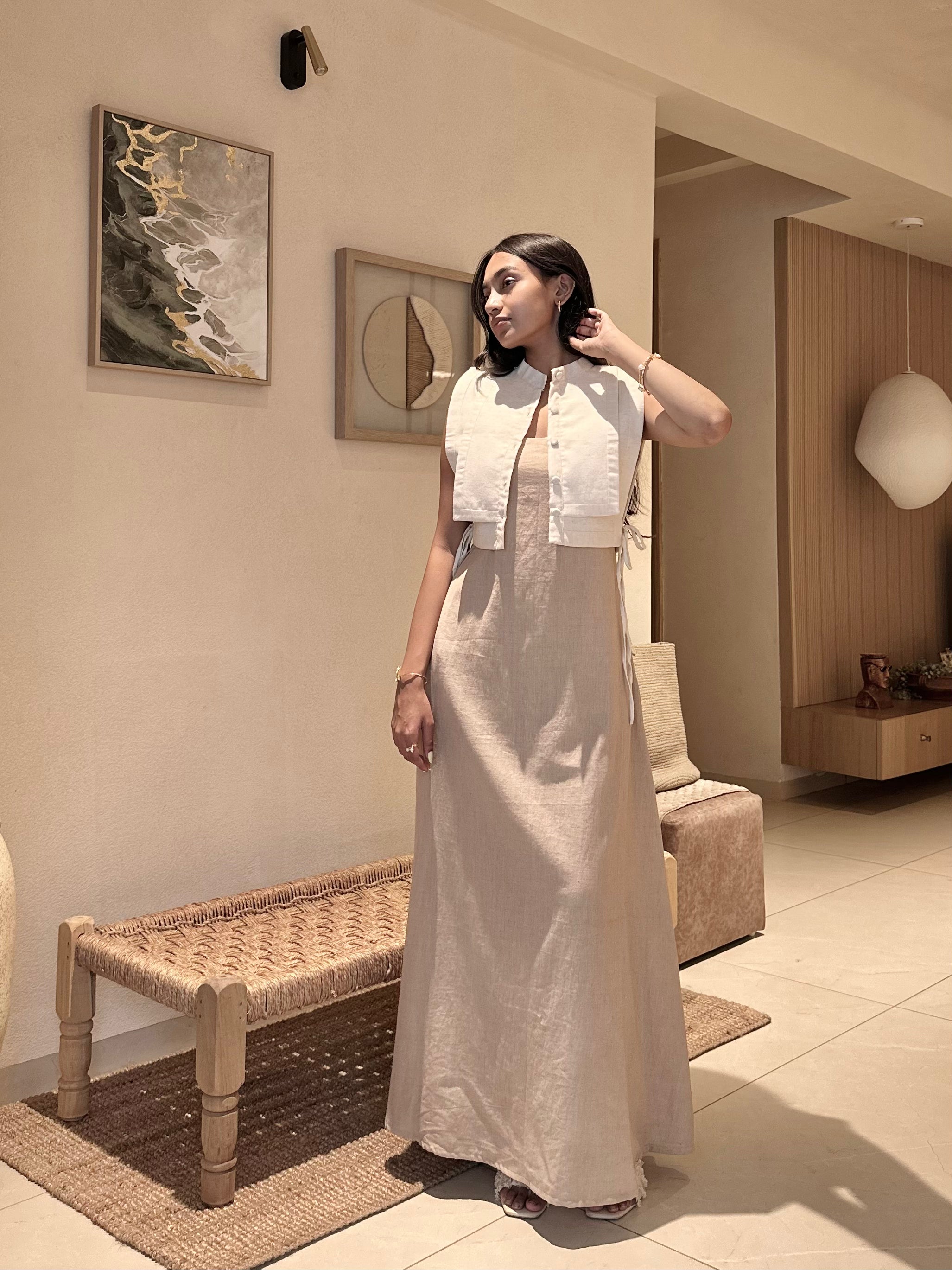 Linea Vest + Osa Dress