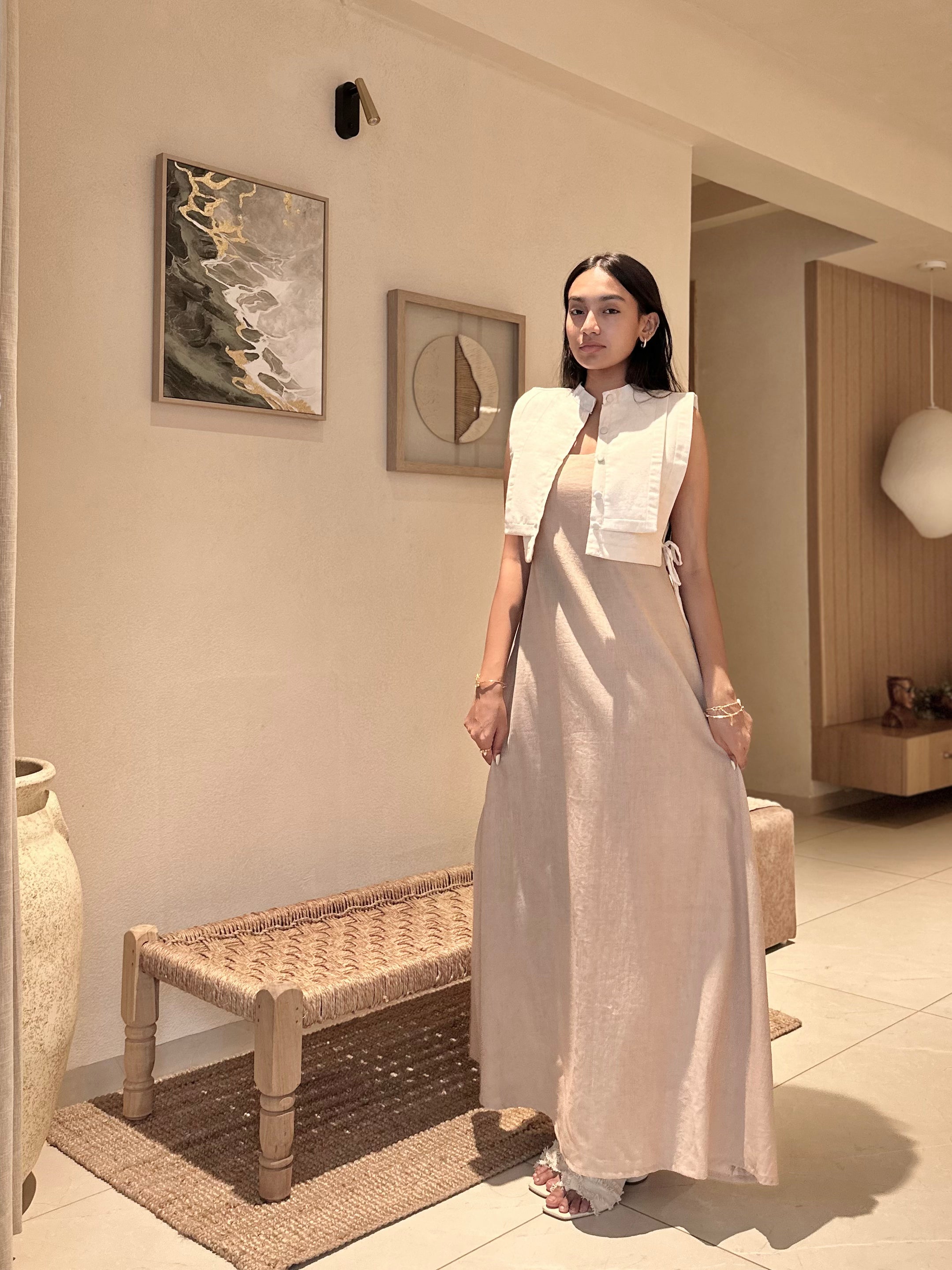 Linea Vest + Osa Dress