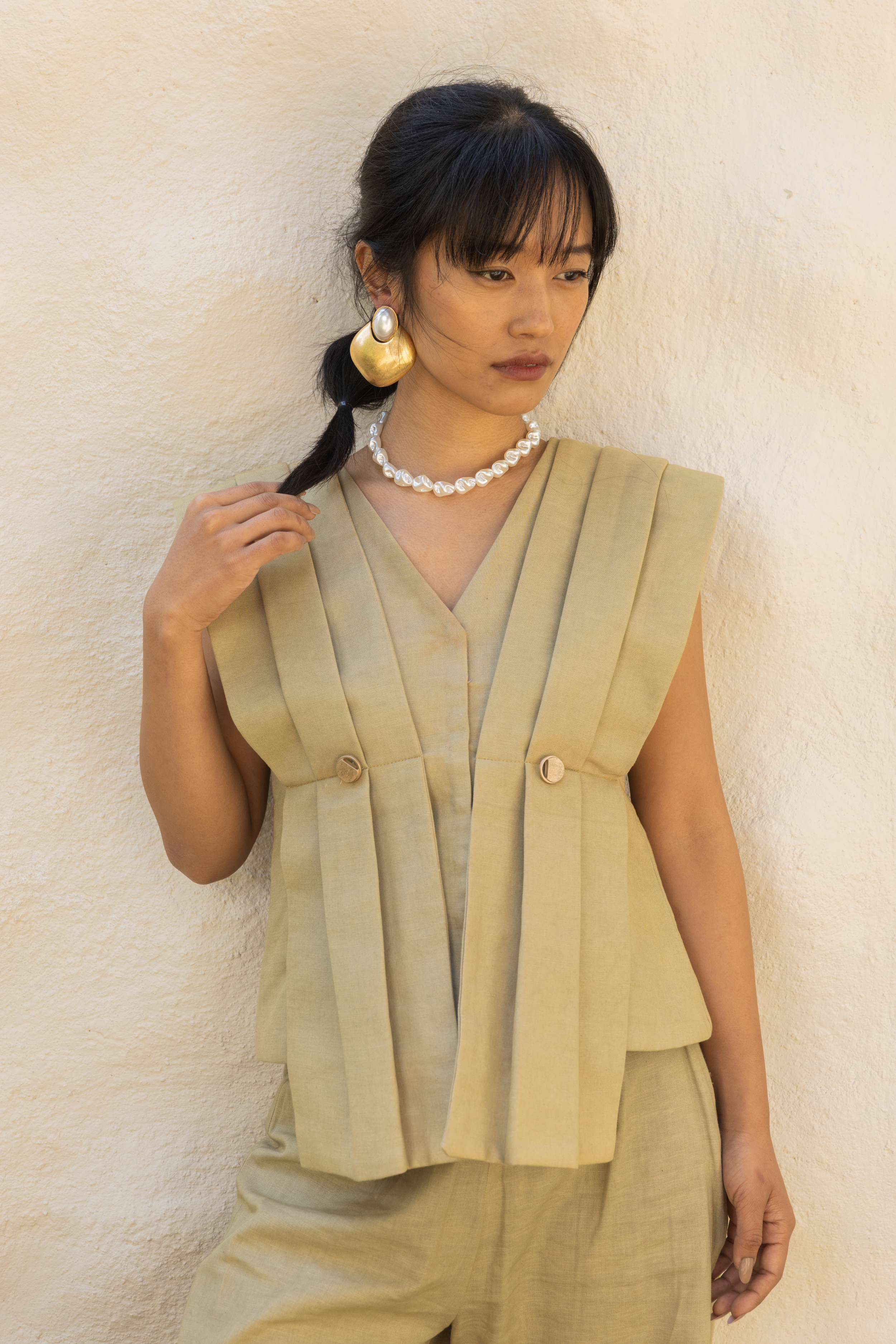 Sage Fern Top + Sage Pants