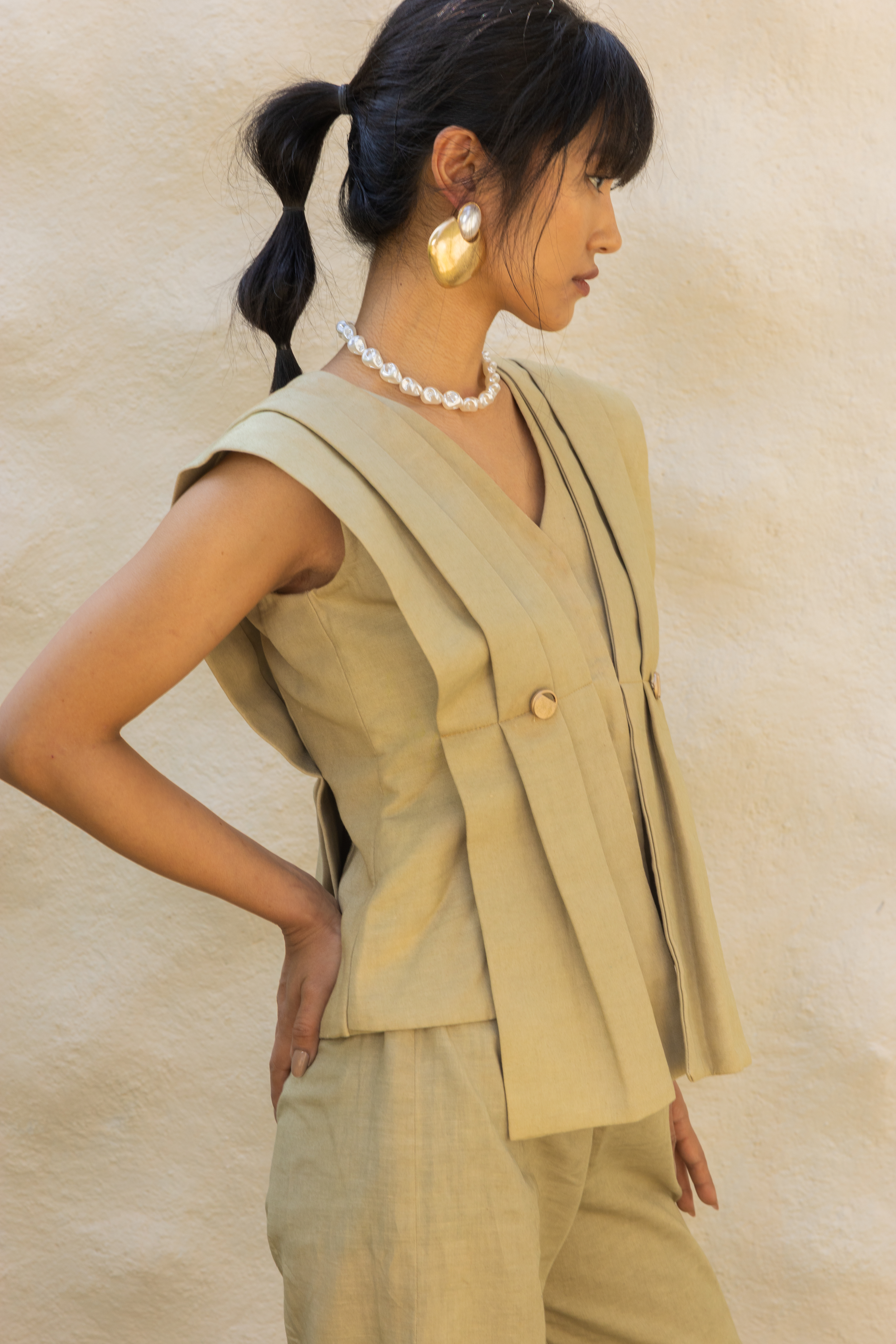 Sage Fern Top + Sage Pants