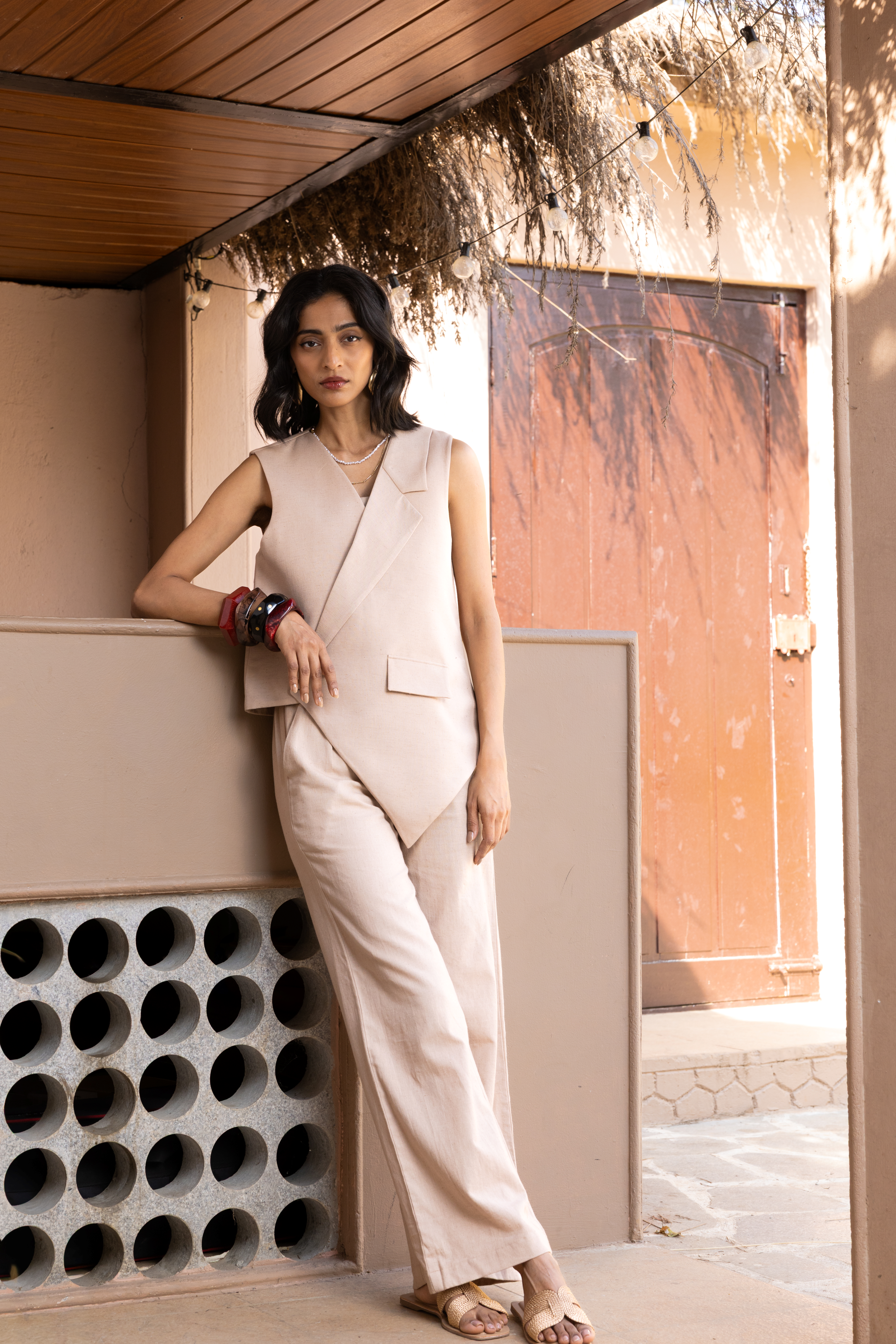 Arc Fold Top + Tallis Pants