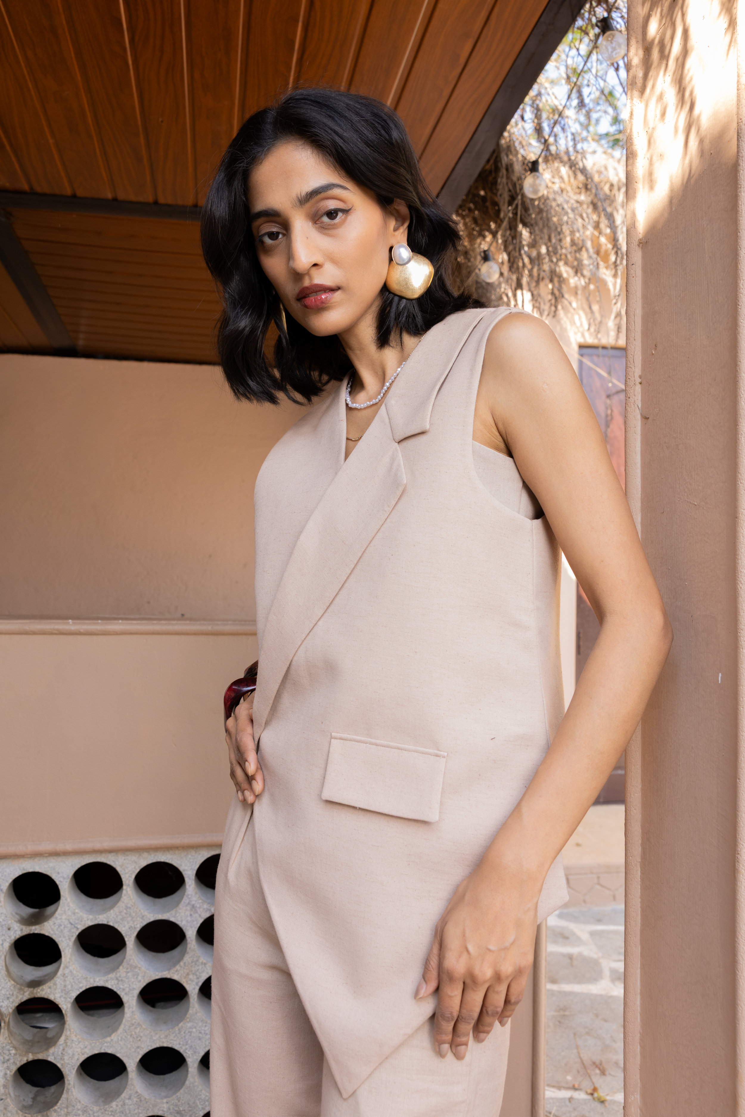 Arc Fold Top + Tallis Pants